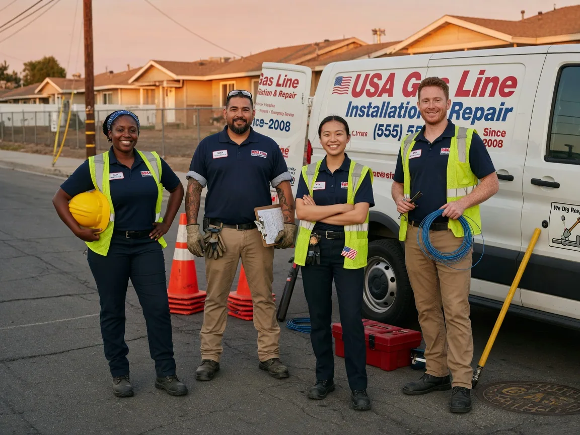 Gas Line Installation company in Warrenville, IL
